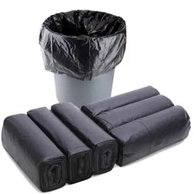 Combo 6 Cuộn Túi Rác Tự Phân Hủy – Bao Rác Đen Dai, Bền, Thân Thiện Môi Trường 