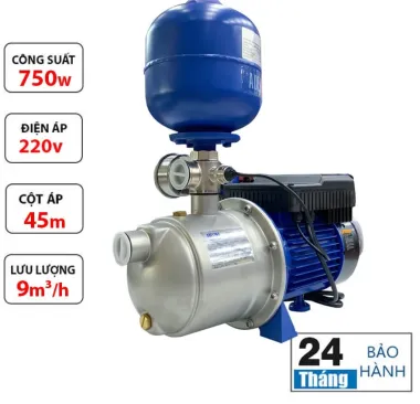 Máy bơm tăng áp biến tần Adelino 750W – HS404E – 1HP