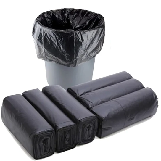 Combo 6 Cuộn Túi Rác Tự Phân Hủy – Bao Rác Đen Dai, Bền, Thân Thiện Môi Trường 