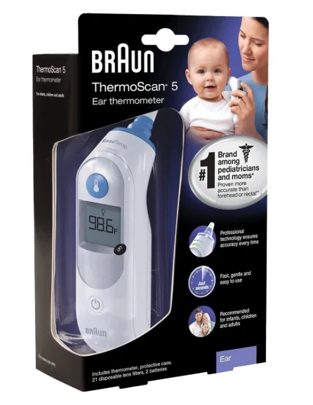 Nhiệt kế đo tai Braun IRT 6500